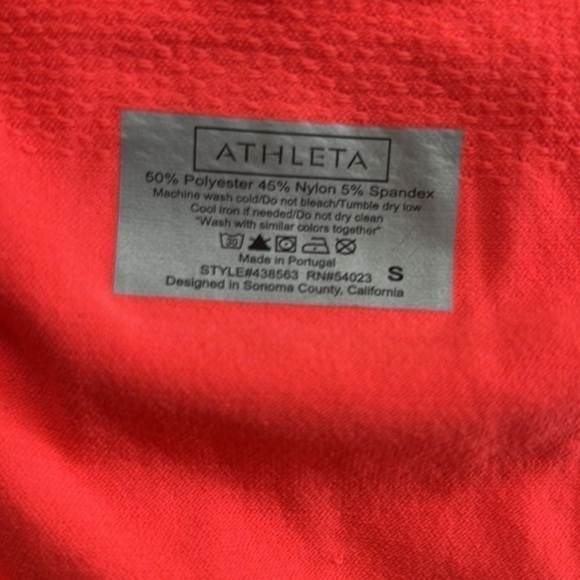 NEW! Athleta Fastest Track Short Sleeve Crew Neck TEE Size Small - Picture 7 of 12